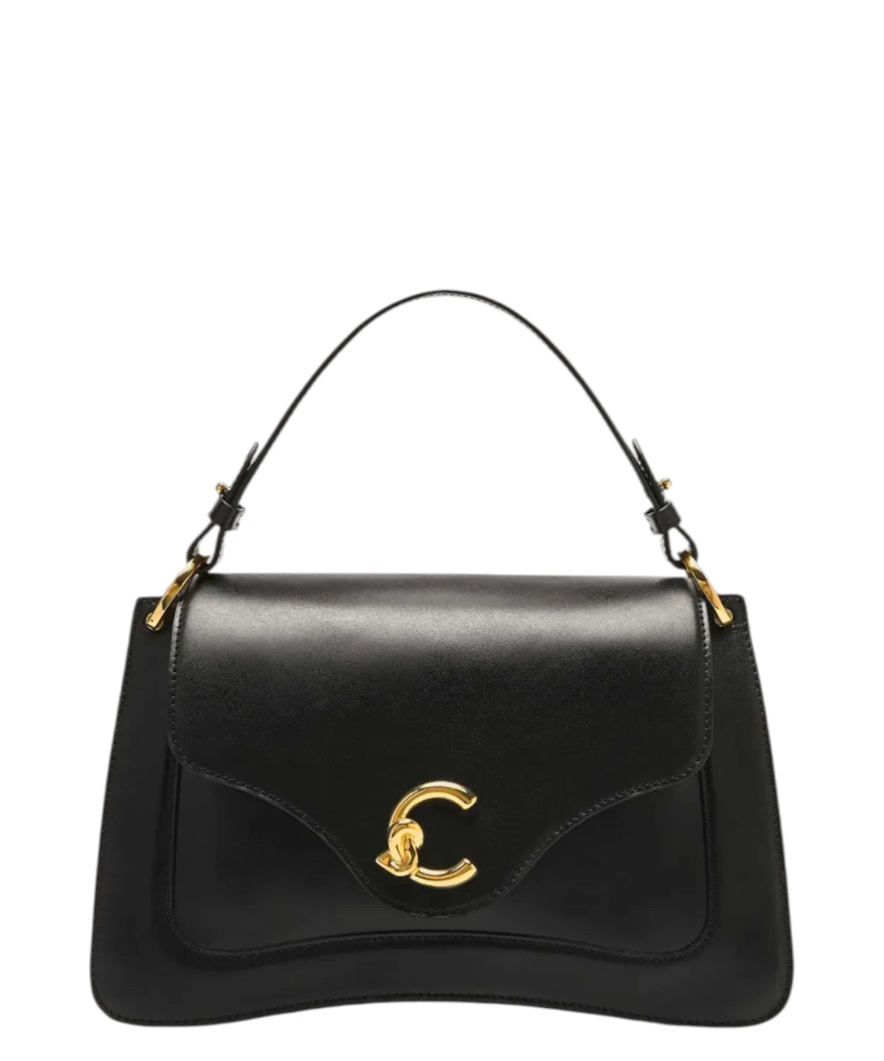 Borsa Coccinelle C-Me Medium in Pelle Liscia con Tracolla