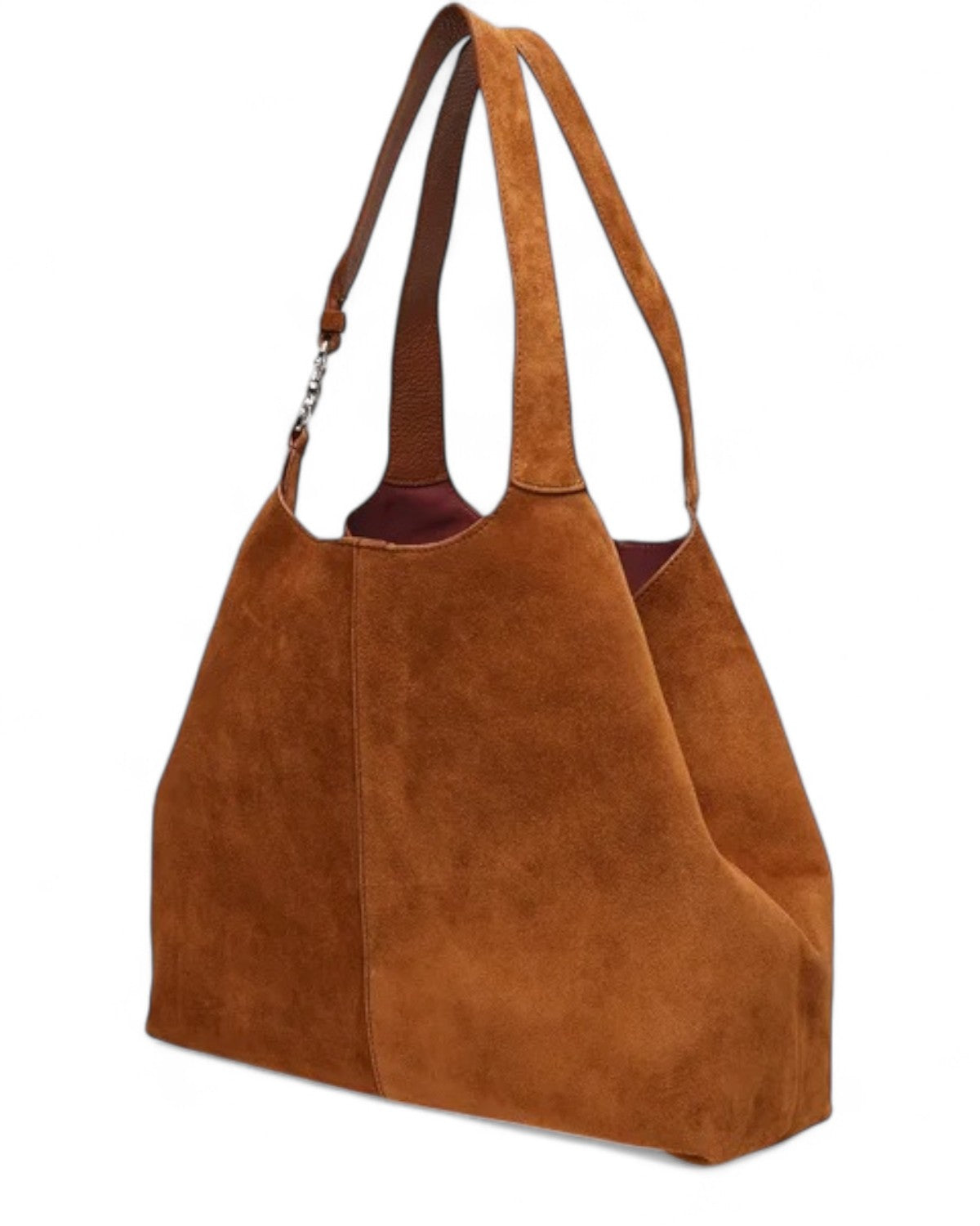 Borsa C-Easy Large Suede con Pochette-Coccinelle-Borse a spalla-Vittorio Citro Boutique
