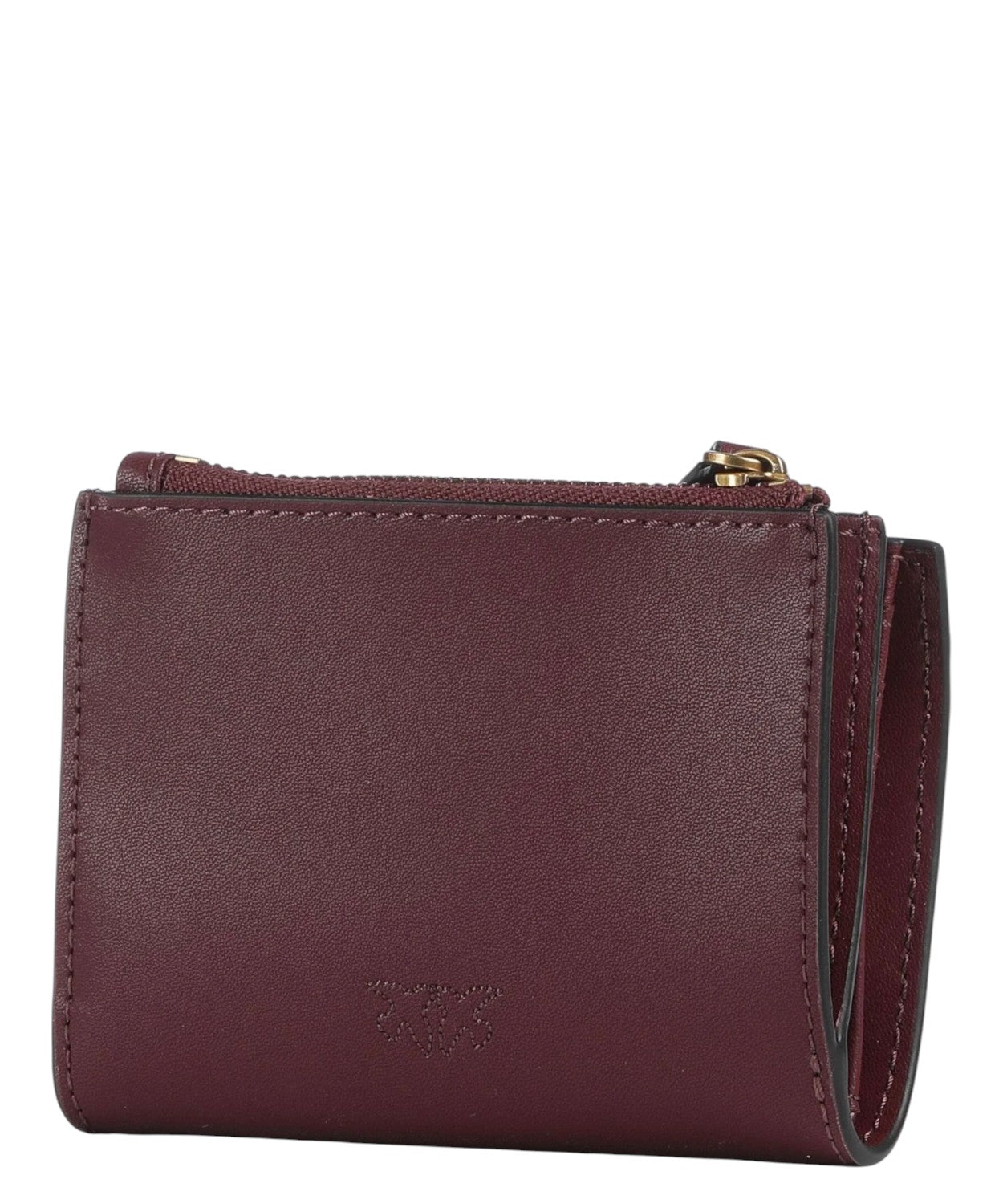 Petit portefeuille en cuir avec logo Love Birds