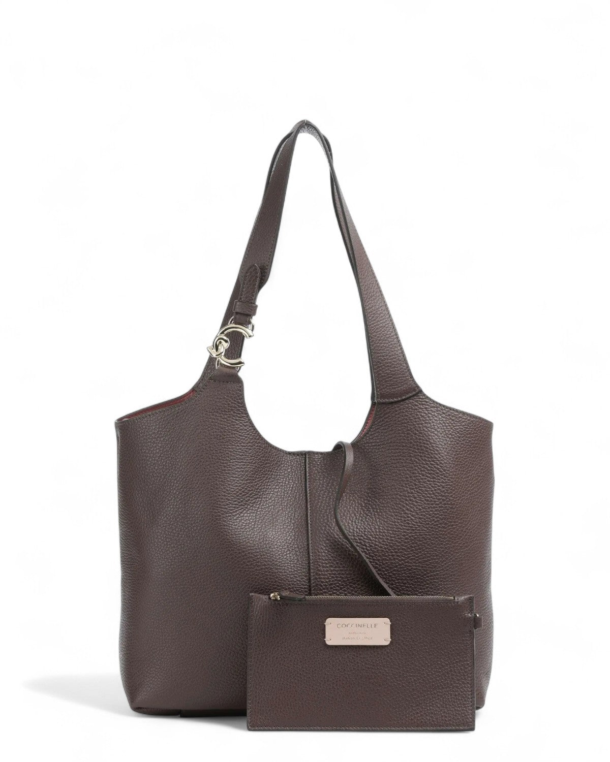 Borsa C-Easy Hobo in Pelle-Coccinelle-Borse a spalla-Vittorio Citro Boutique