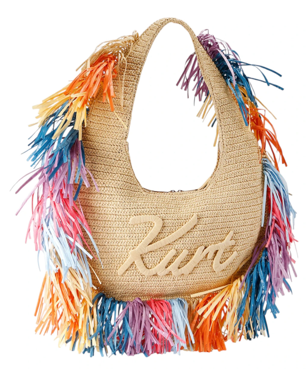 Sac Kurt Geiger London avec franges colorées
