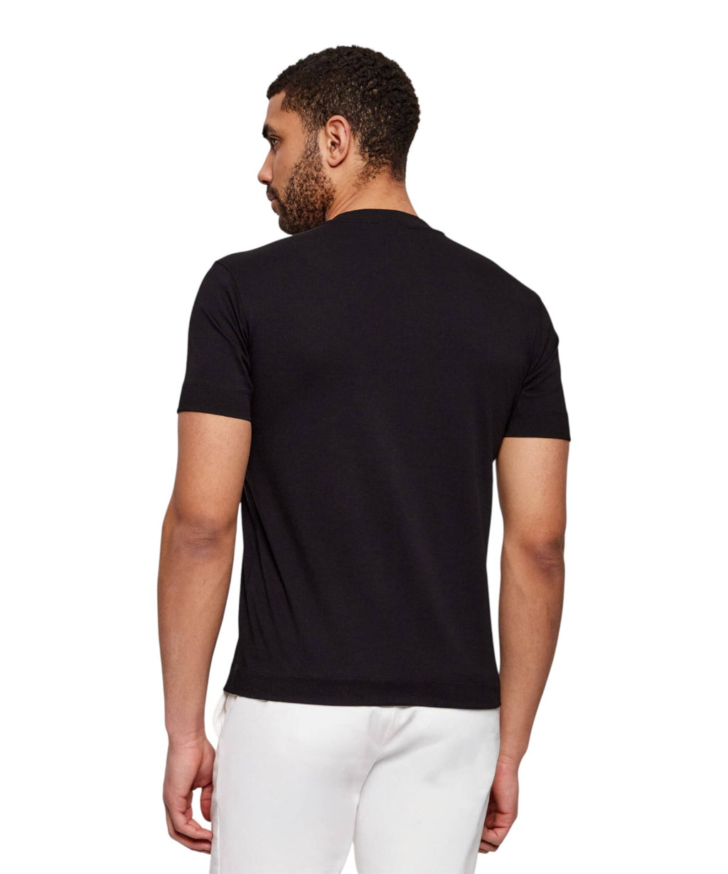 T-shirt Emporio Armani homme coupe ajustée en coton avec logo en relief