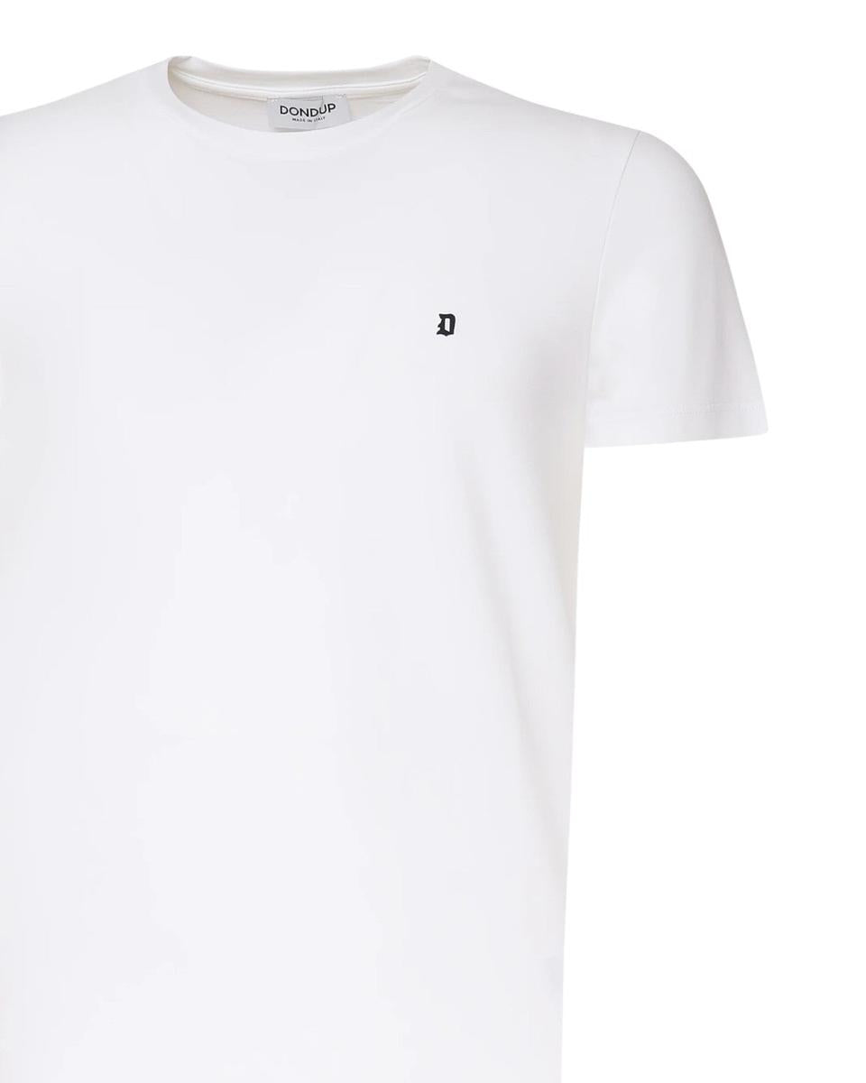 T-shirt con logo gommato-T-shirt-Dondup-Vittorio Citro Boutique