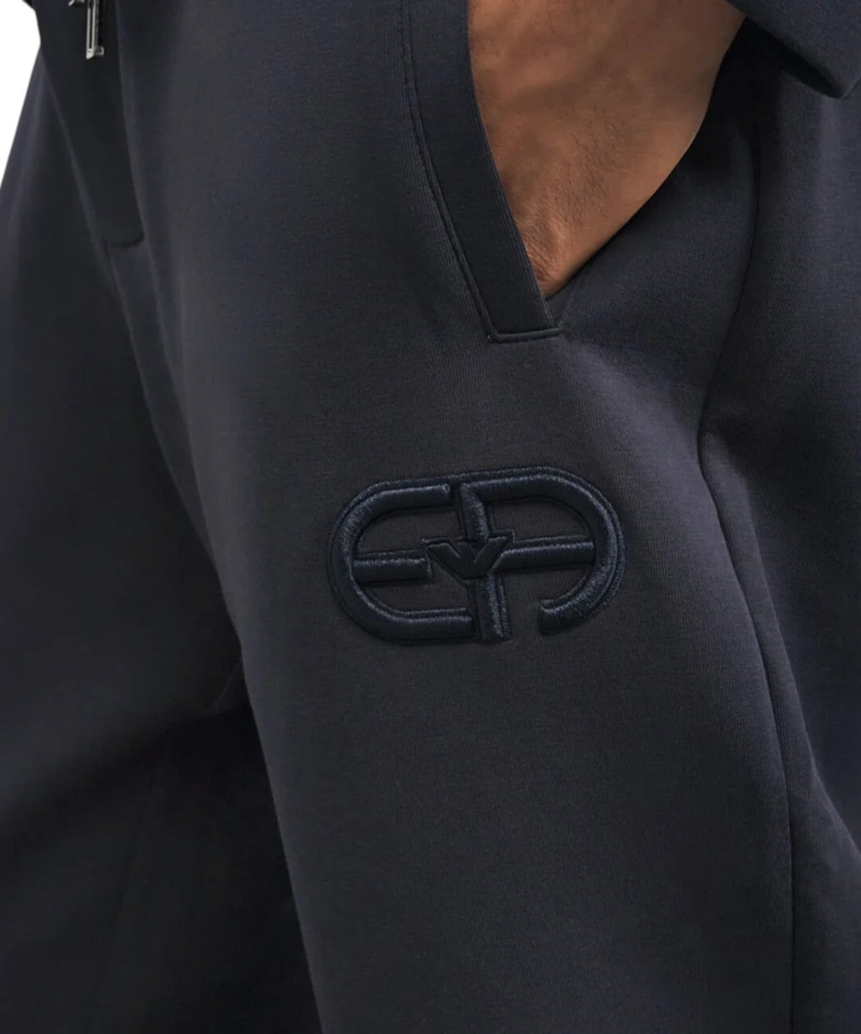 Pantaloni Tuta Emporio Armani in Double Jersey