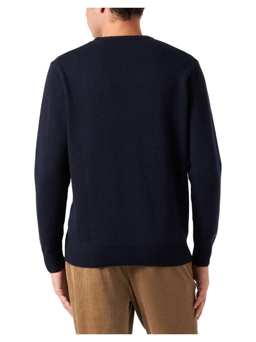 Maglia girocollo con ricamo Non sarà un'avventura | EDIZIONE SPECIALE DI NIKI DJ-Mc2 Saint Barth-Maglieria-Vittorio Citro Boutique