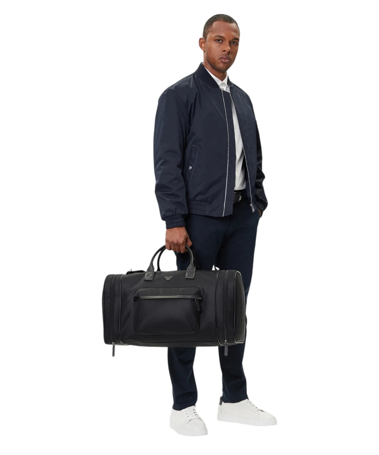 Borsa da Viaggio Emporio Armani con Tracolla Regolabile