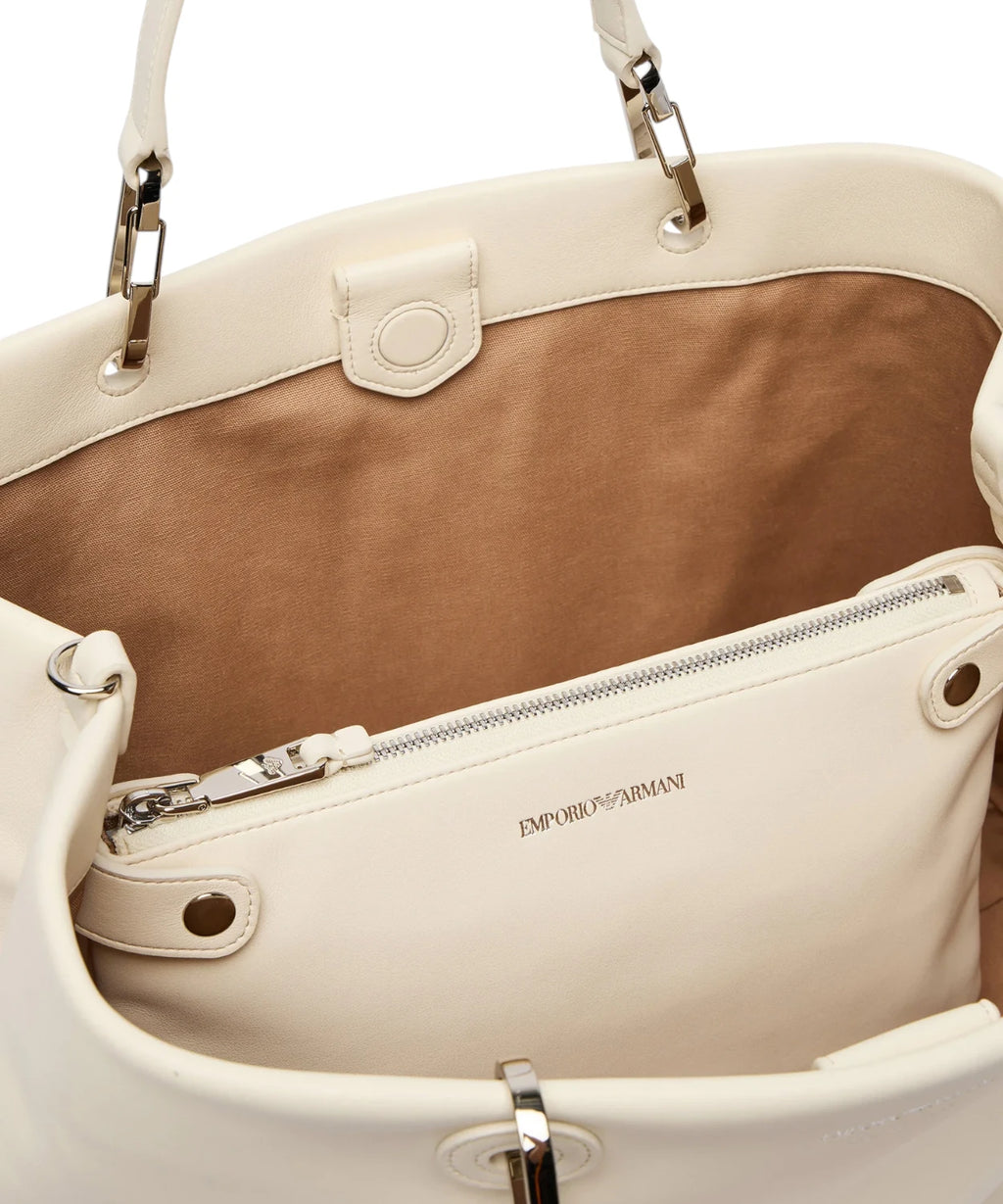Sac Emporio Armani MYEA Big en cuir Nappa