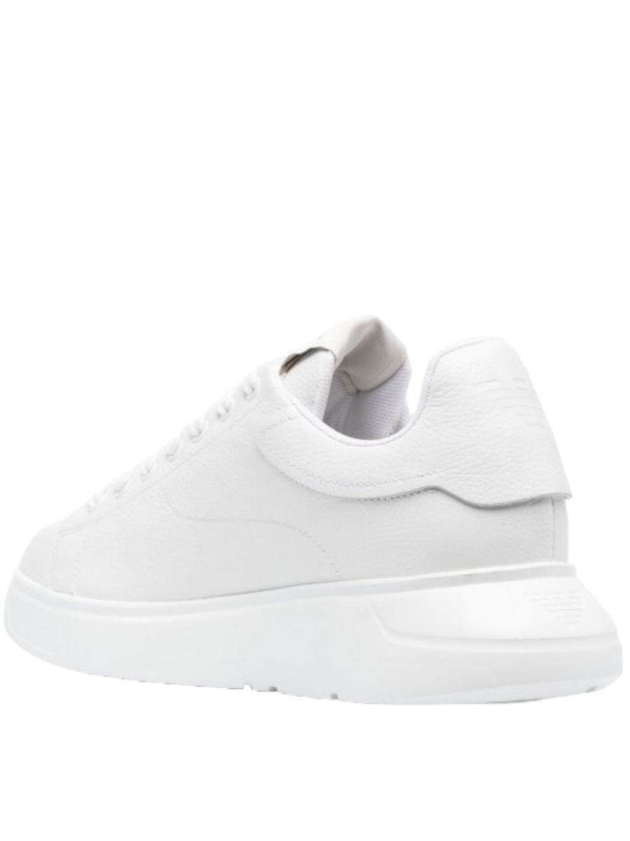 Sneakers in pelle bottalata-Sneakers-Emporio Armani-Vittorio Citro Boutique
