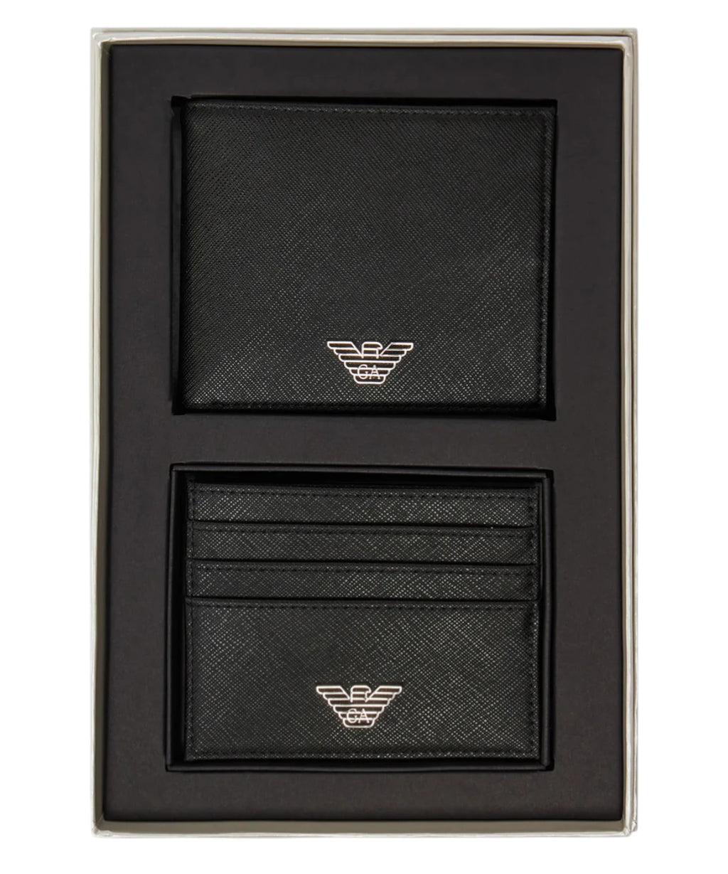 Ensemble Portefeuille et Porte-cartes Homme Emporio Armani