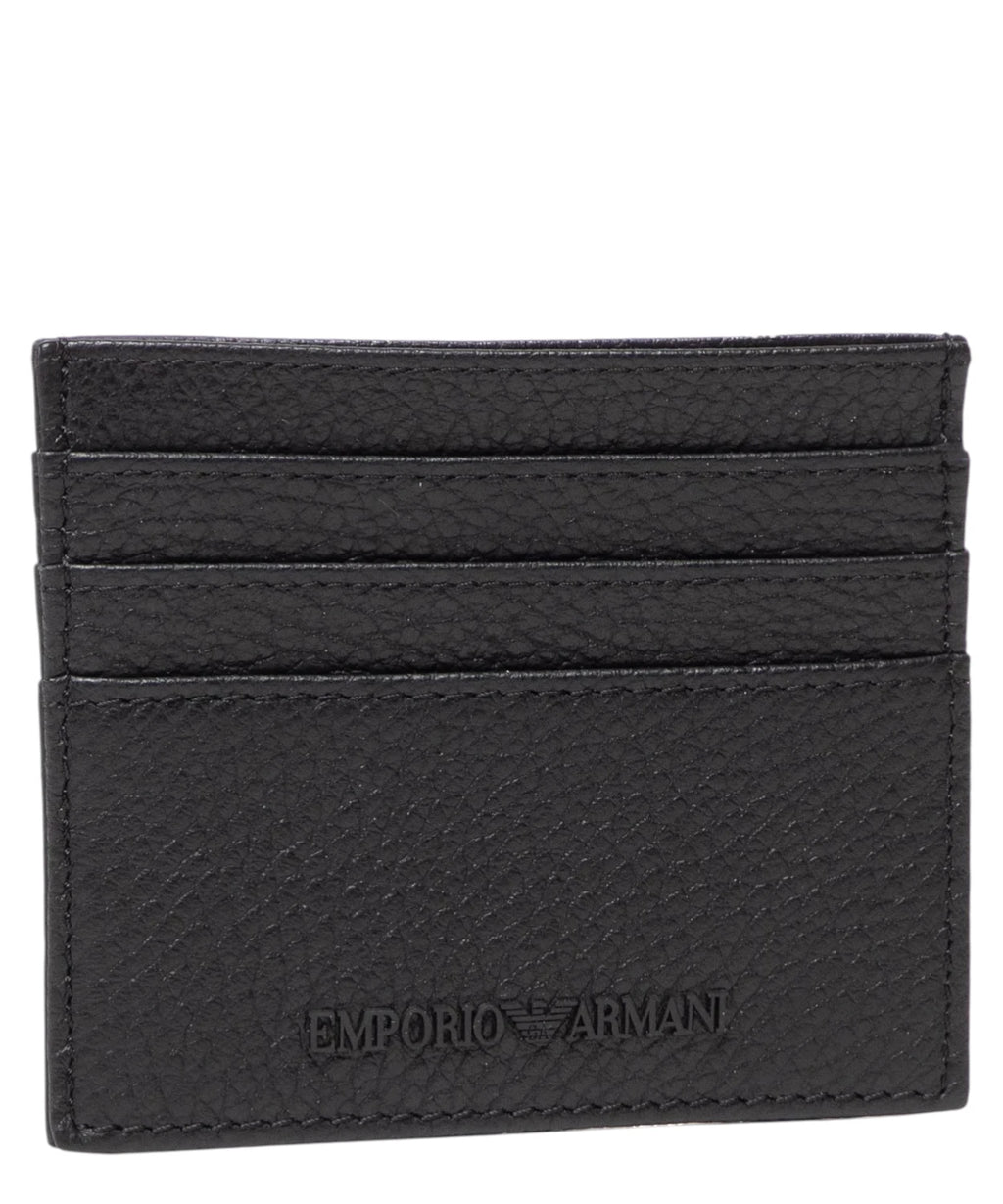 Set portefeuille et porte-cartes Emporio Armani pour homme