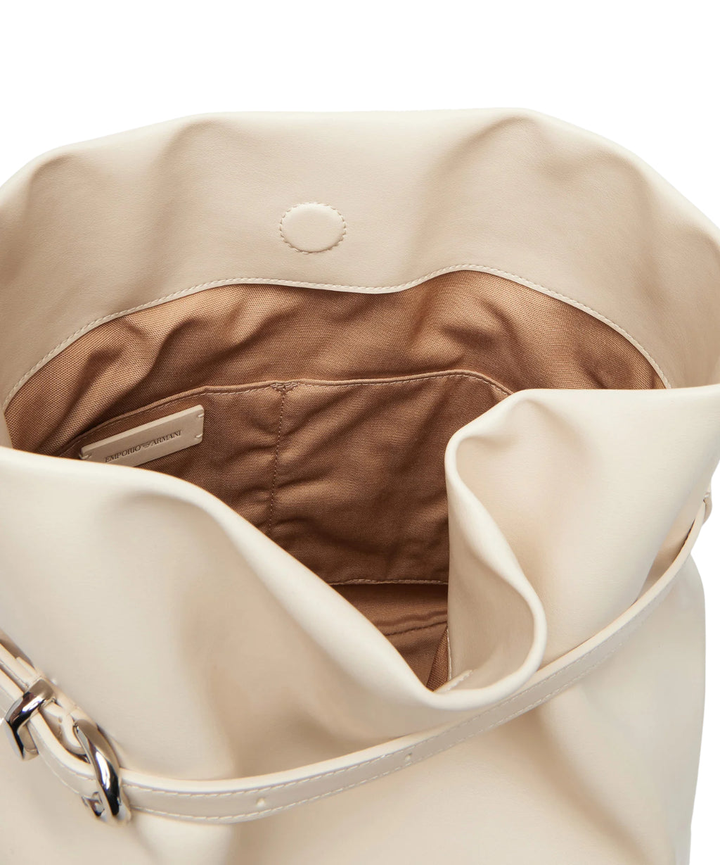 Emporio Armani Sac Seau Cuir Lisse