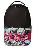 Zaino Sprayground Graffiti Money Stash Nero-Sprayground-Zaini-Vittorio Citro Boutique