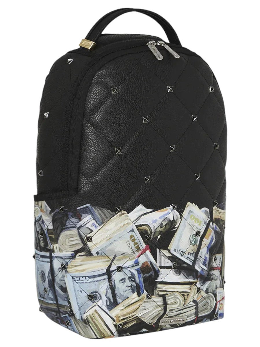ZAINO TRAPUNTATO CON BORCHIE MONEY STASH-Sprayground-Zaini-Vittorio Citro Boutique
