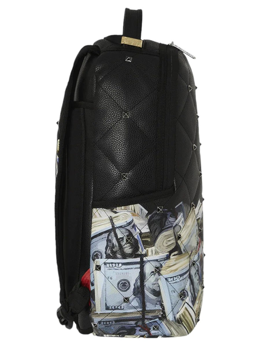 ZAINO TRAPUNTATO CON BORCHIE MONEY STASH-Sprayground-Zaini-Vittorio Citro Boutique