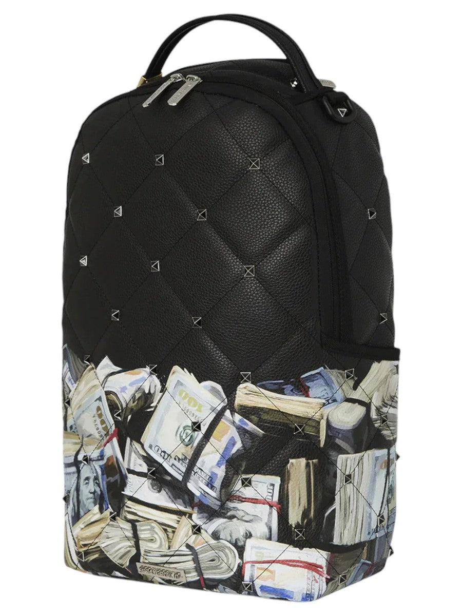 ZAINO TRAPUNTATO CON BORCHIE MONEY STASH-Sprayground-Zaini-Vittorio Citro Boutique