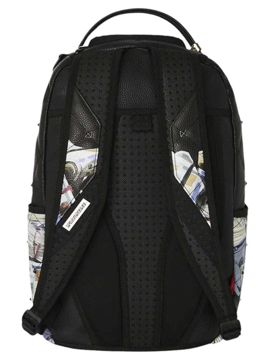 ZAINO TRAPUNTATO CON BORCHIE MONEY STASH-Sprayground-Zaini-Vittorio Citro Boutique