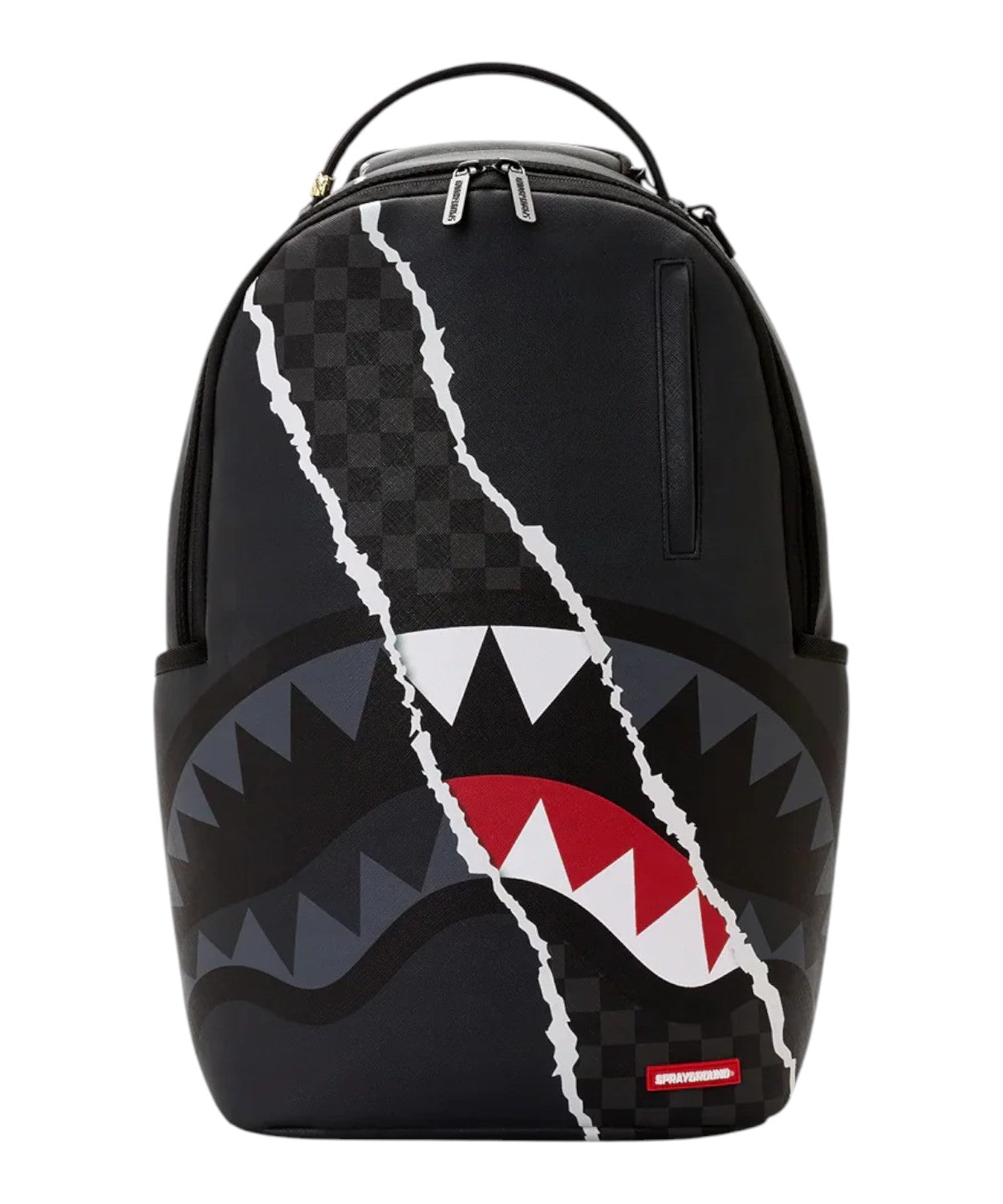 Zaino Sprayground Center Rip Grigio Check Urban