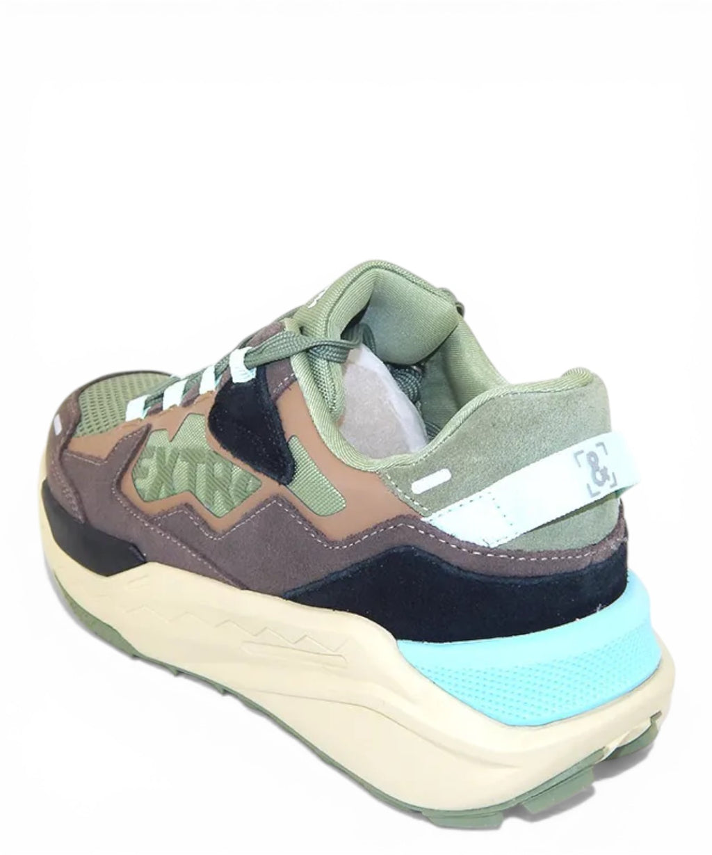 Baskets Homme Kaizen XL 1.07 en Nylon et Suède