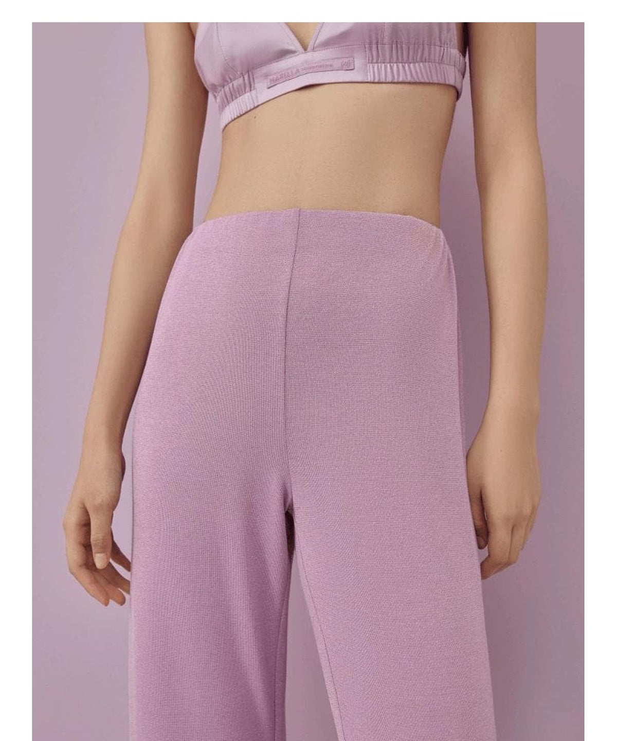 Pantaloni ampi in jersey - Vittorio Citro Boutique