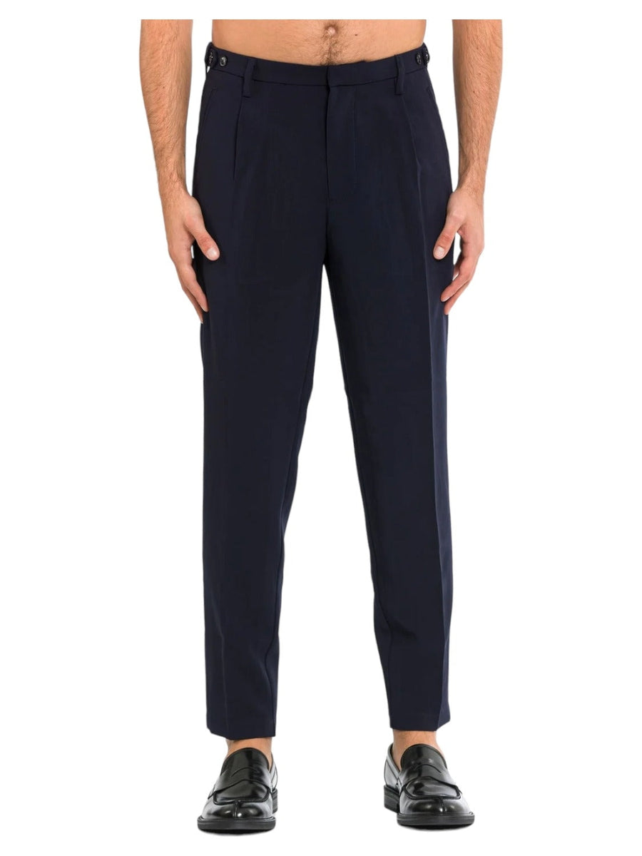 Pantalone in tessuto tecnico-Emporio Armani-Pantaloni-Vittorio Citro Boutique