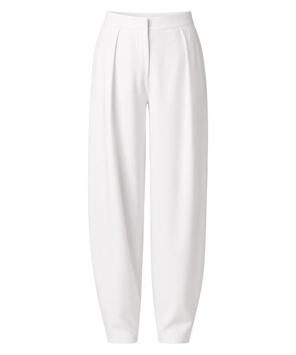 Pantalon large avec pinces Emporio Armani