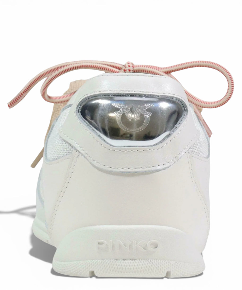 Sneakers Pinko YULIA 01 avec doubles lacets et applications