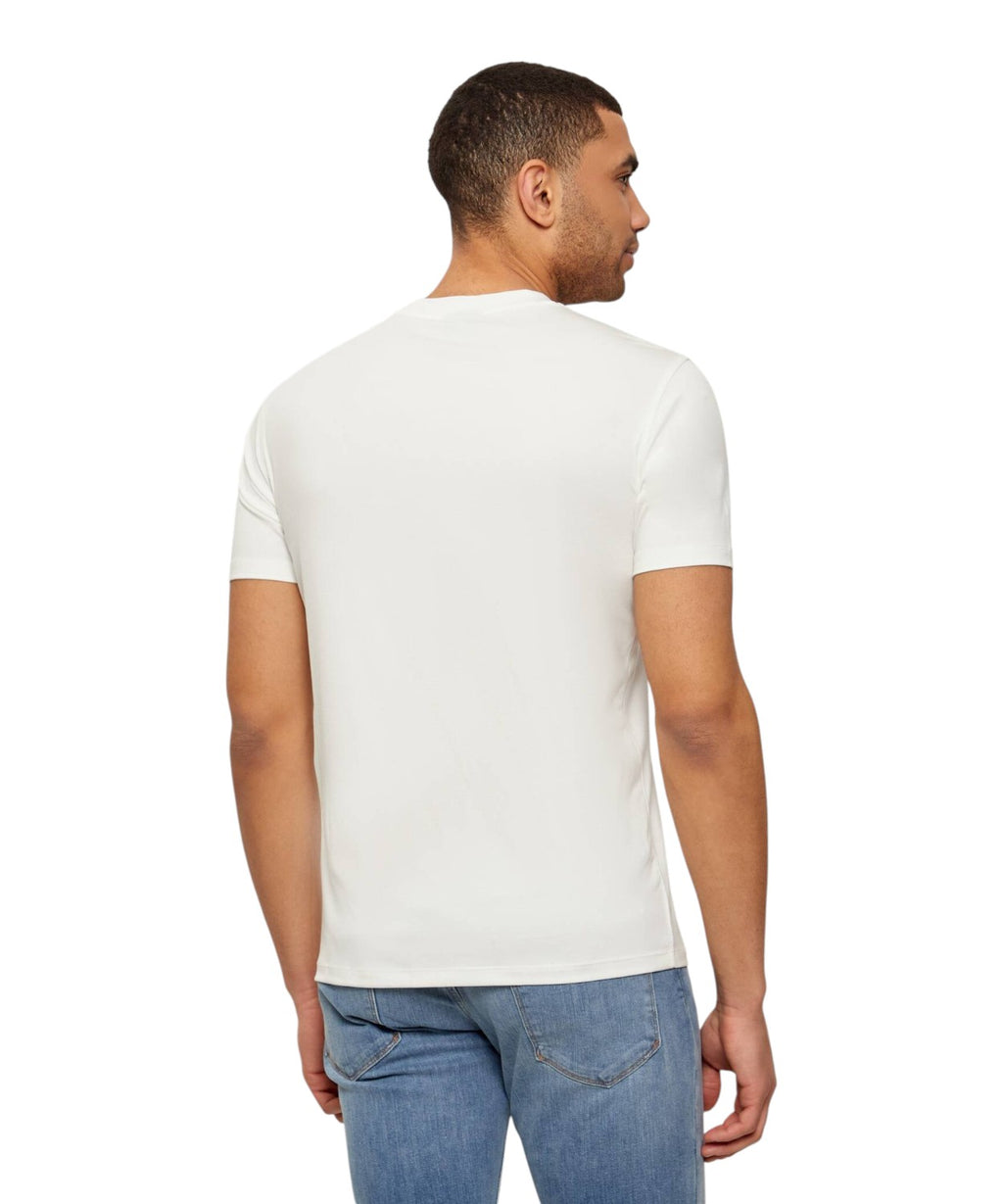 T-shirt slim fit Emporio Armani en modal avec logo brodé