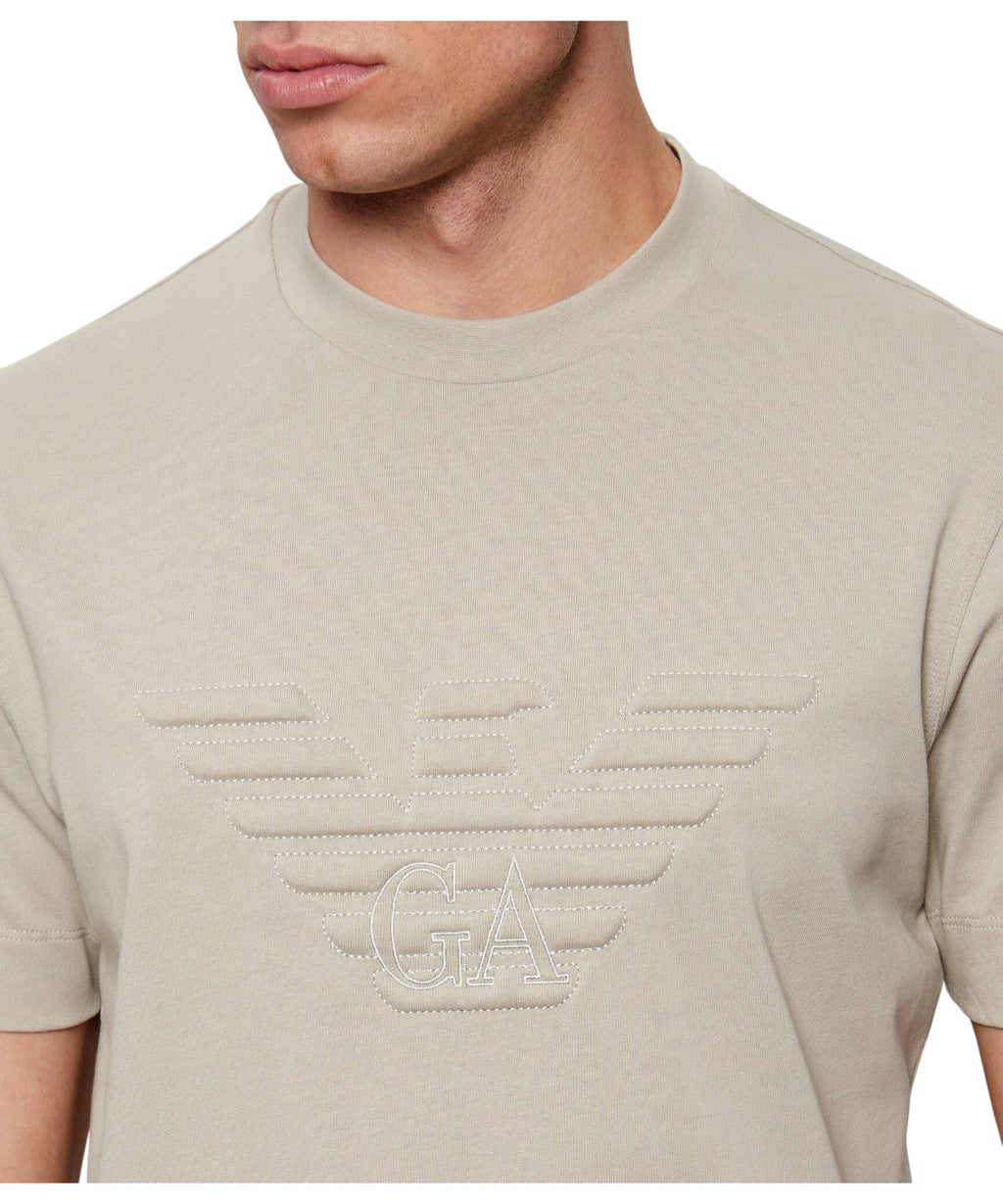T-shirt homme Emporio Armani avec logo en relief
