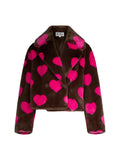 Pelliccia corta con stampa cuori-Mc2 Saint Barth-Pellicce e shearling-Vittorio Citro Boutique