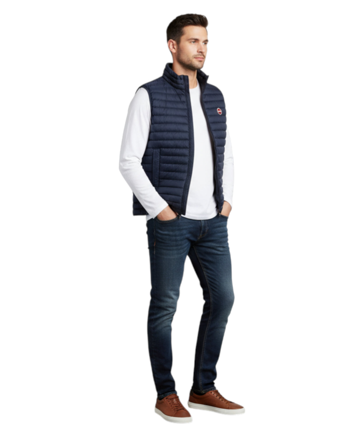 Gilet Uomo Colmar in Piuma Leggera
