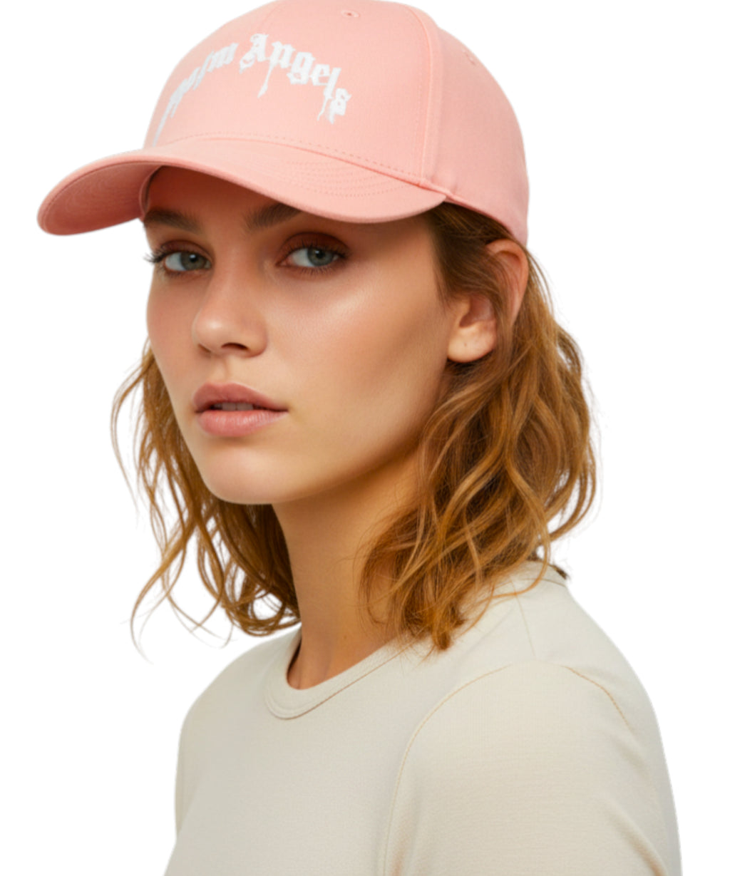 Casquette Palm Angels avec logo dripping