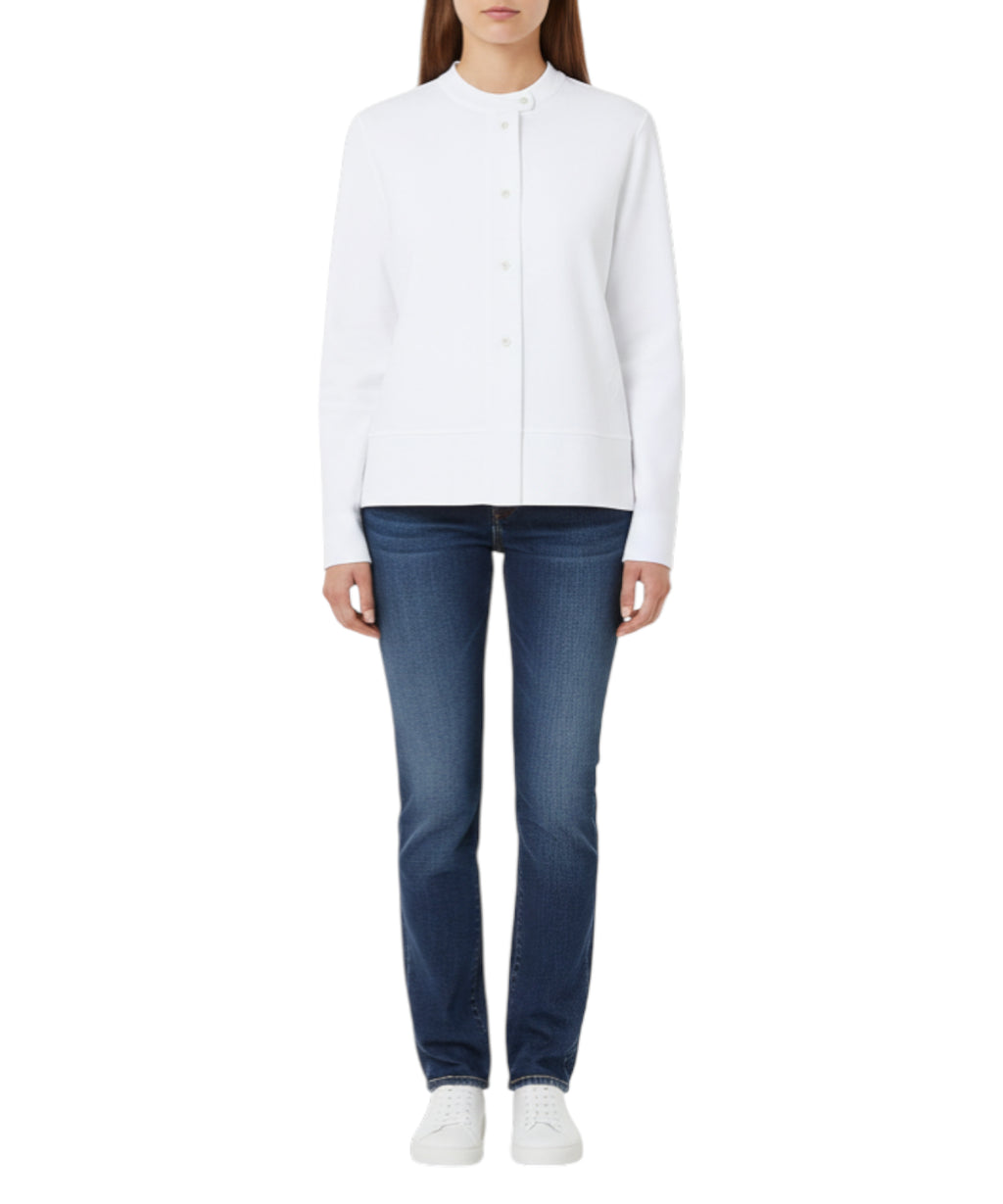 Chemise en popeline de coton Emporio Armani