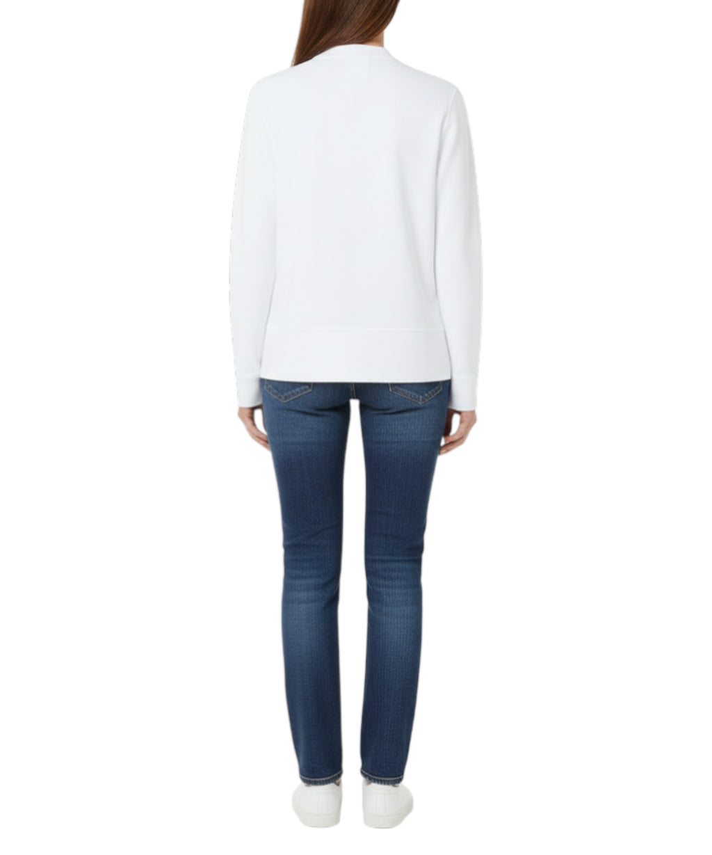 Chemise en popeline de coton Emporio Armani