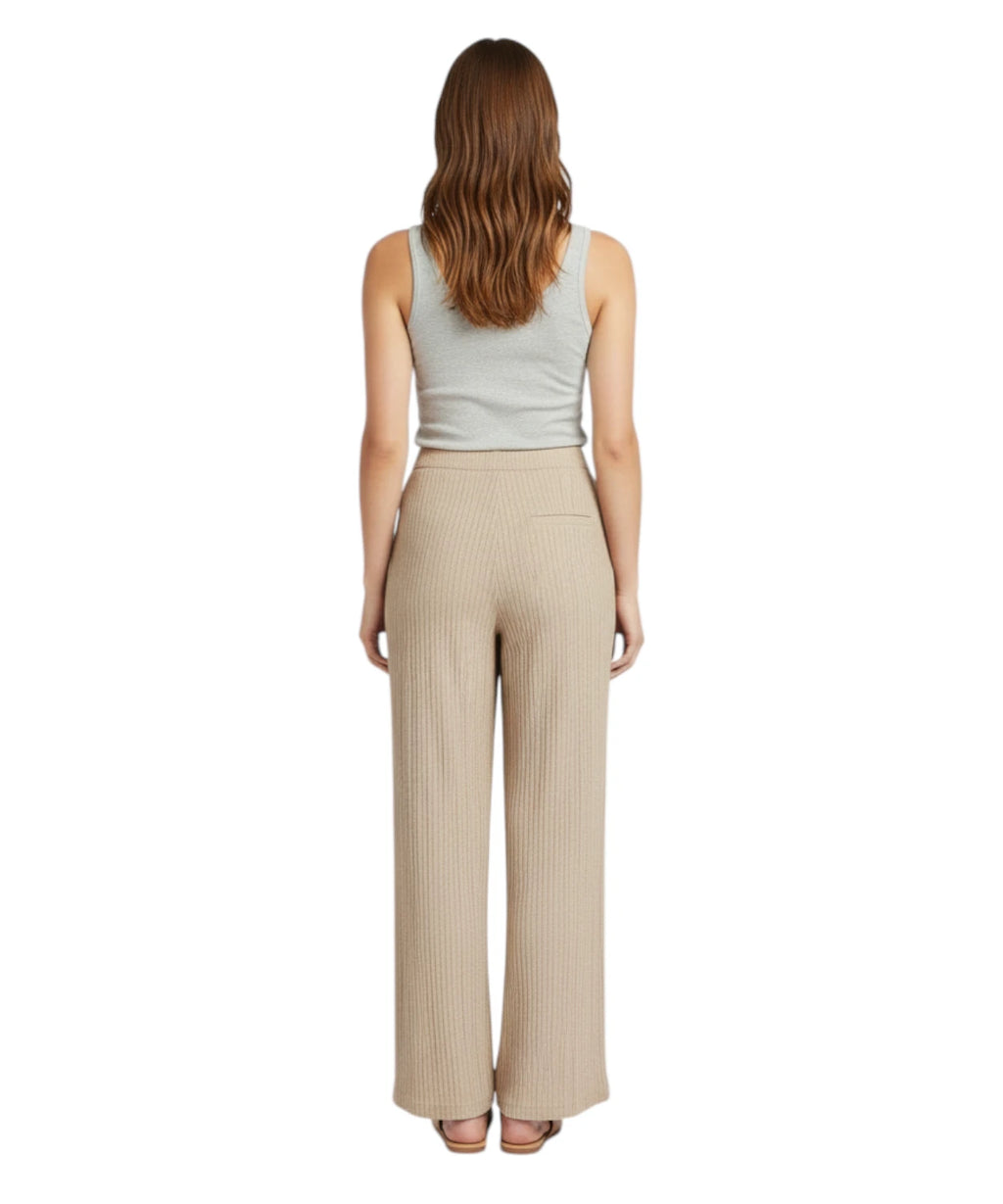 Pantalon en taffetas Lurex Emporio Armani
