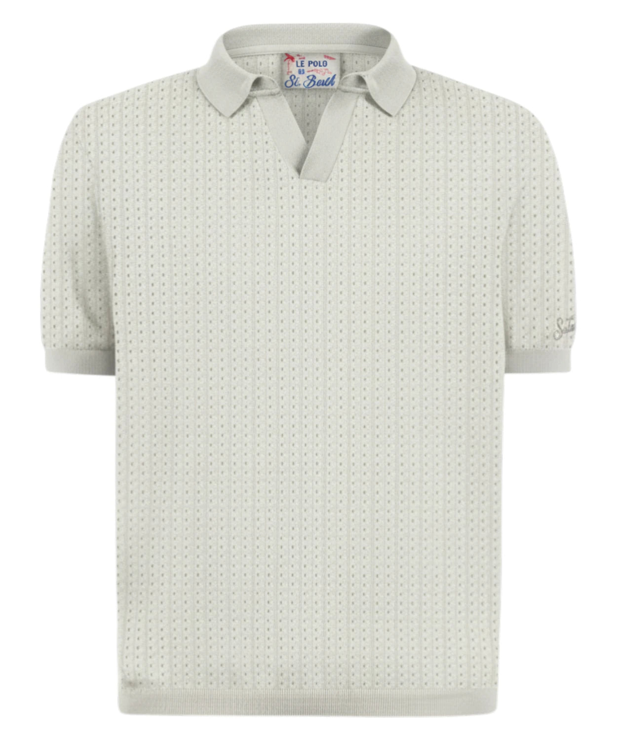 Polo Uomo Cotone Traforato di MC2 Saint Barth