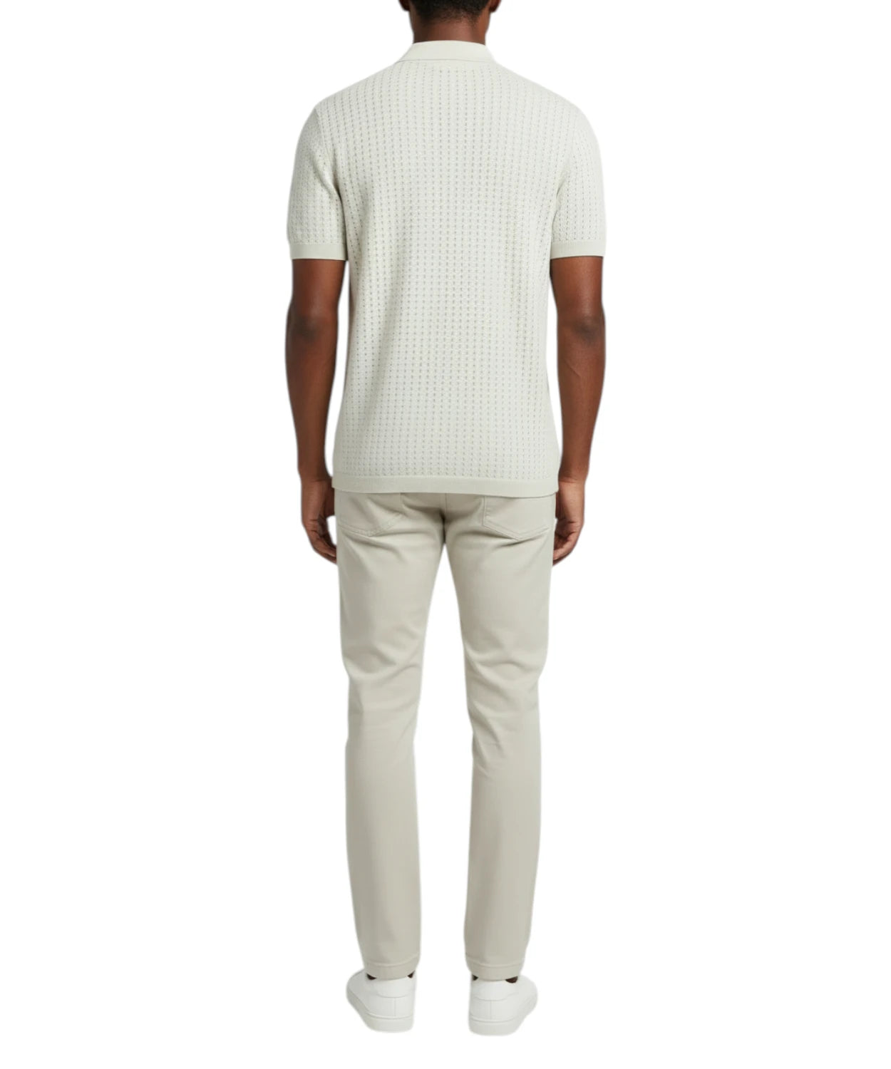 Polo Uomo Cotone Traforato di MC2 Saint Barth