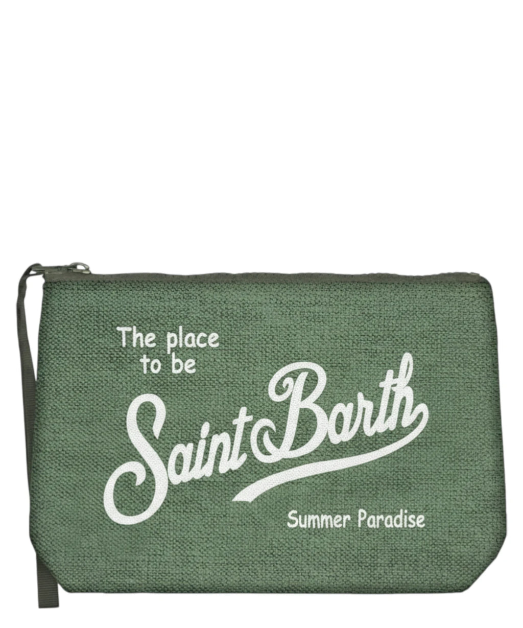 Pochette MC2 Saint Barth Aline en lin