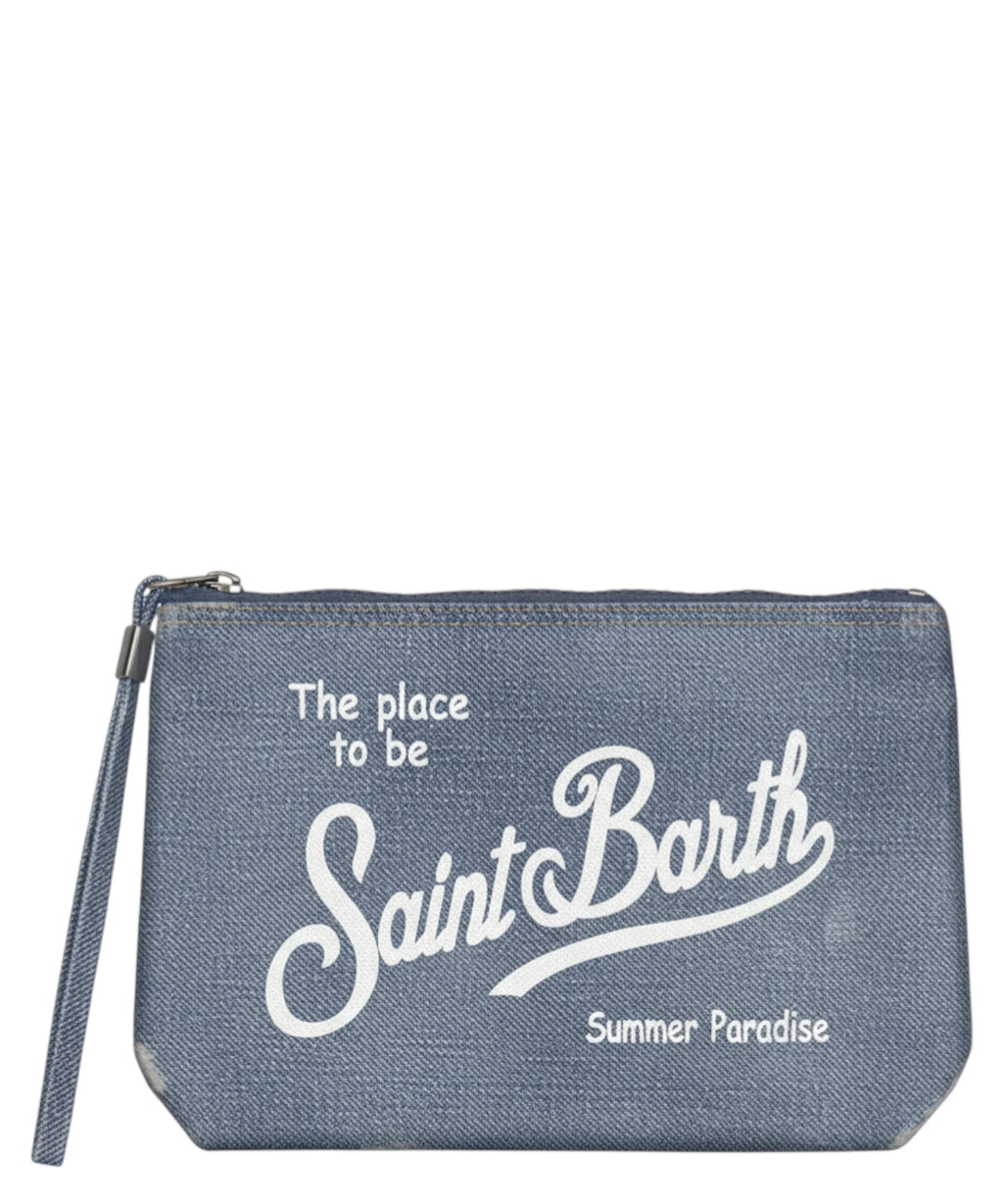 Pochette en lin MC2 Saint Barth Aline