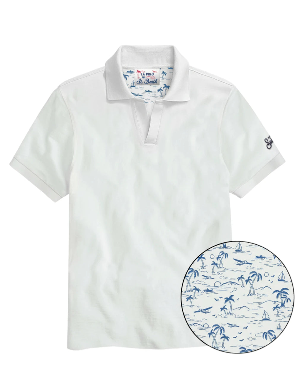 Polo homme Charles MC2 Saint Barth