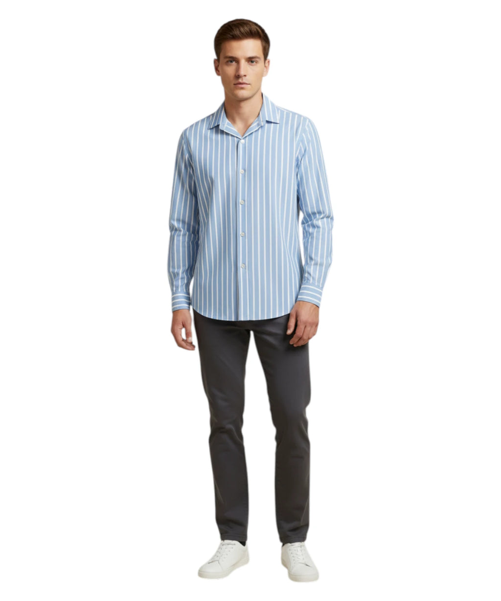 Chemise Homme MC2 Saint Barth avec Logo Brodé