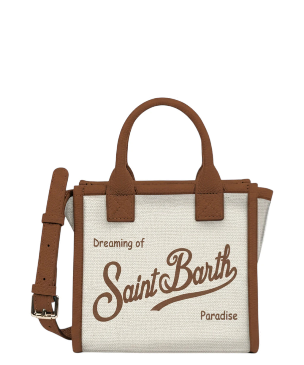 Sac Vanity Mini en Toile avec Bandoulière de MC2 Saint Barth