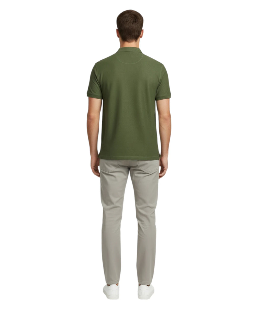 Polo Homme MC2 Saint Barth en Lin
