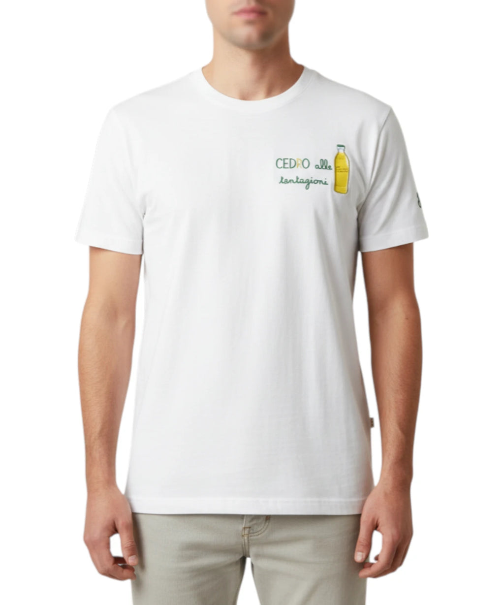 T-shirt Portofino homme avec broderie MC2 Saint Barth