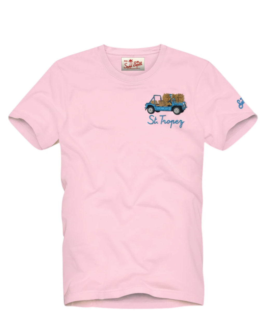 T-shirt Portofino Homme MC2 Saint Barth avec broderie