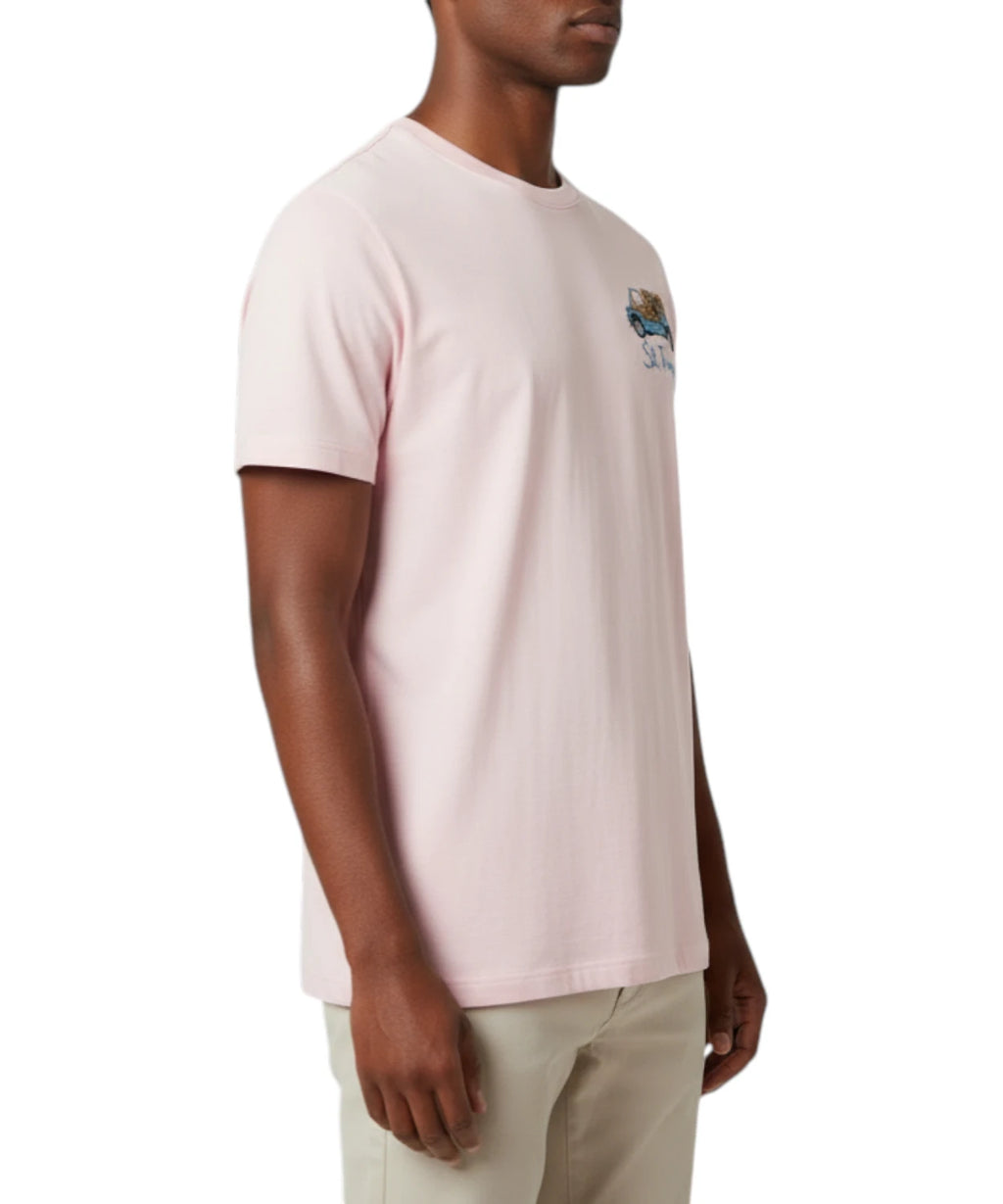 T-shirt Portofino Homme MC2 Saint Barth avec broderie