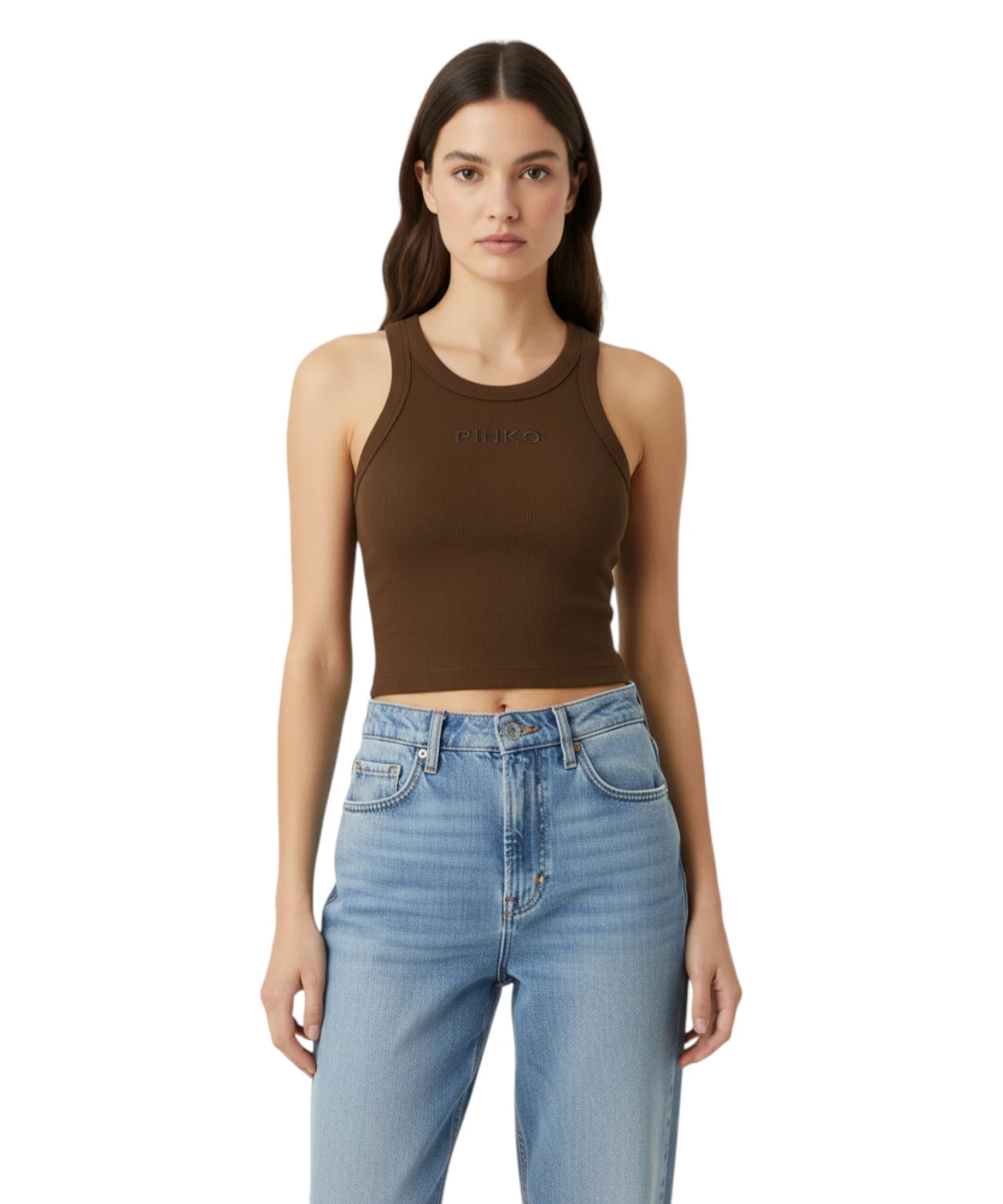 Canotta Bloody Mary Pinko a Costine con Logo