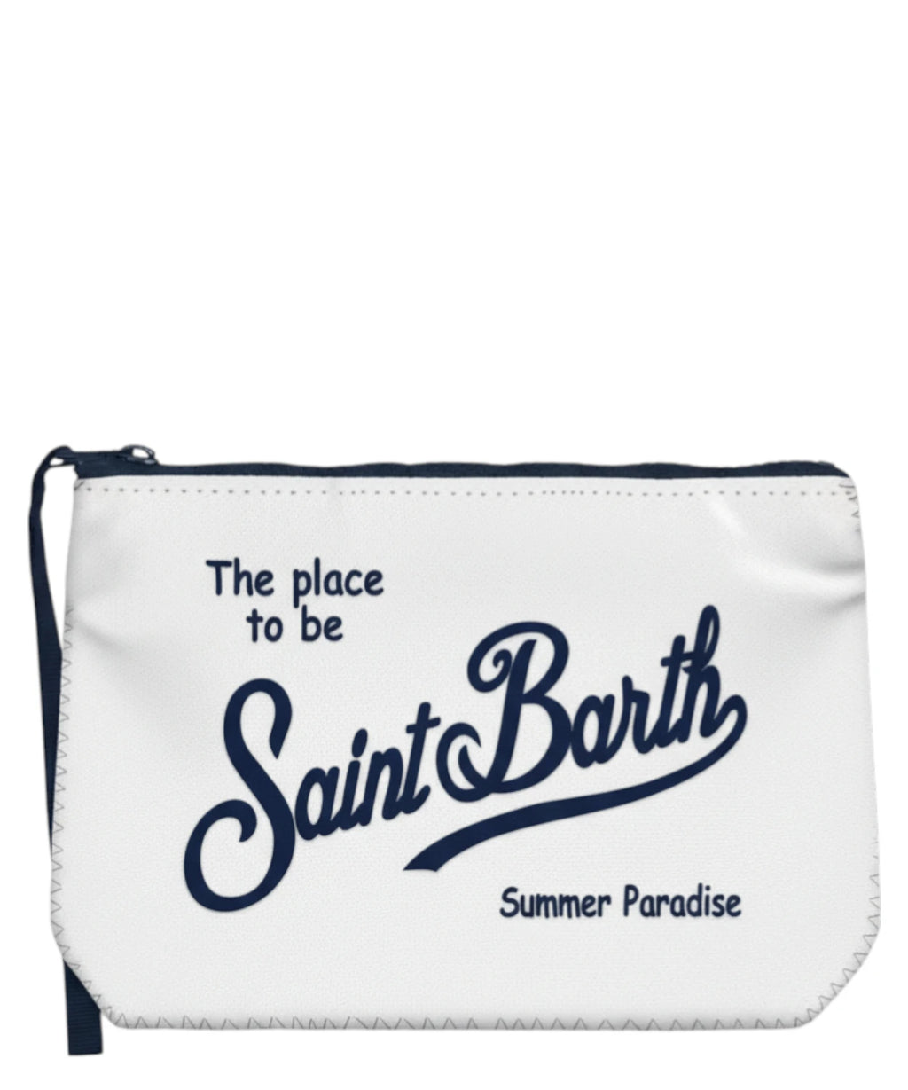 Pochette Aline MC2 Saint Barth en nylon avec logo