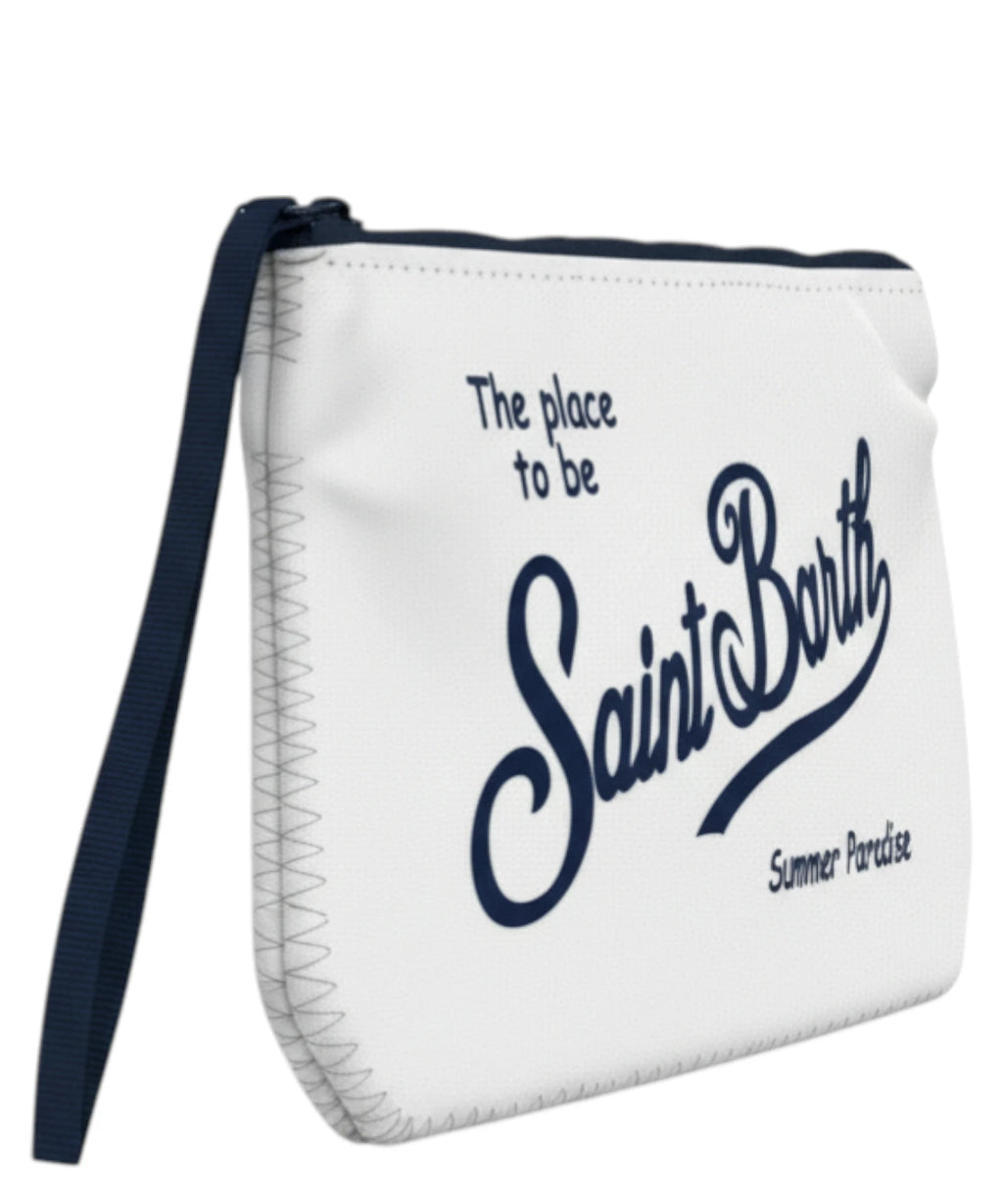 Pochette Aline MC2 Saint Barth en nylon avec logo