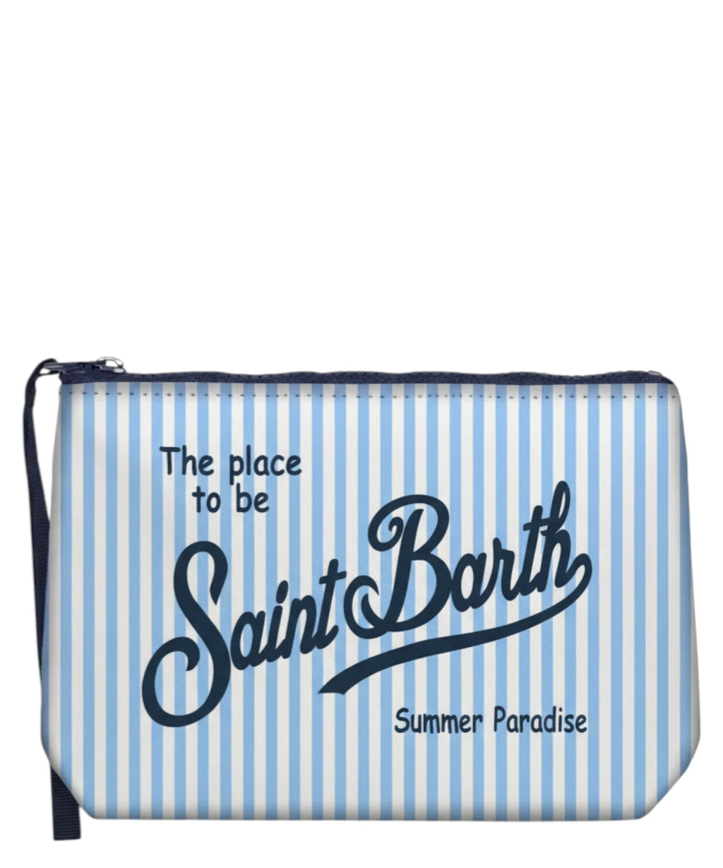 Pochette Aline MC2 Saint Barth en néoprène avec logo