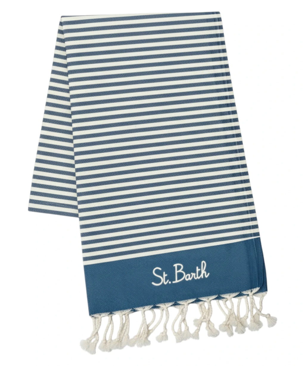 Telo Mare MC2 Saint Barth avec franges et logo